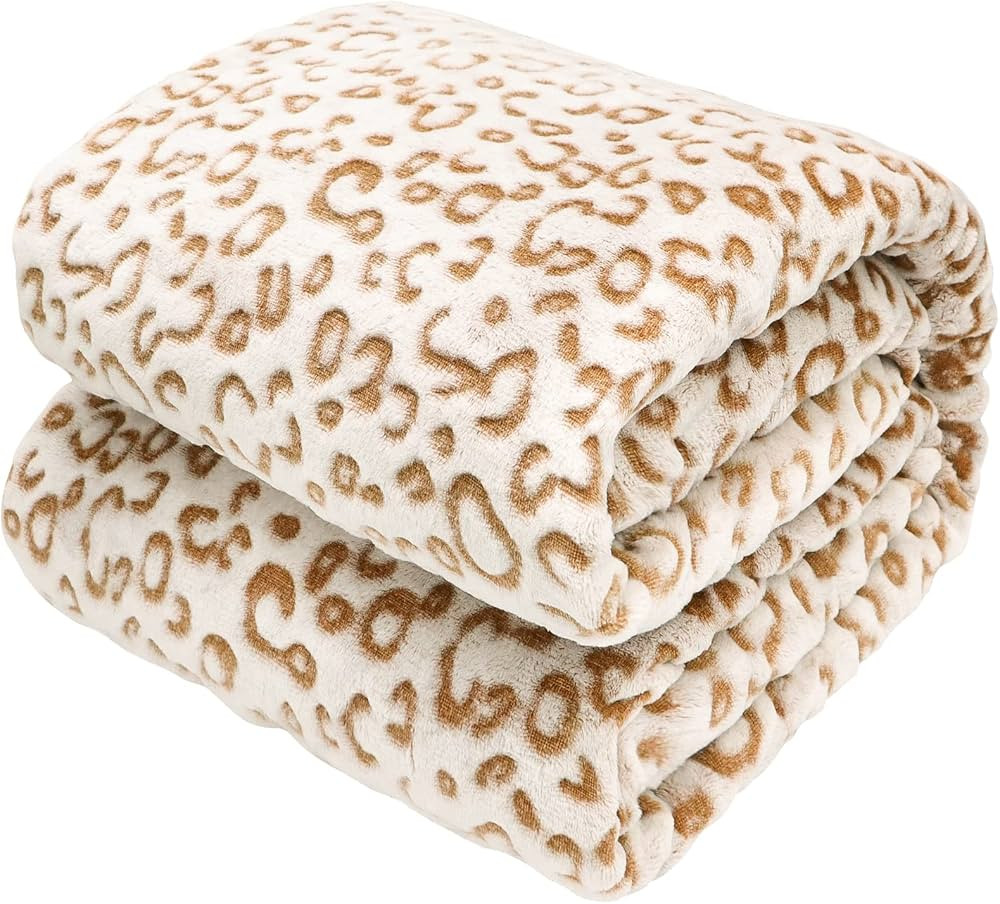 Flannel Blanket Throw Soft Fleece Blankets Warm Throw Blankets for Couch | Amazon (US)