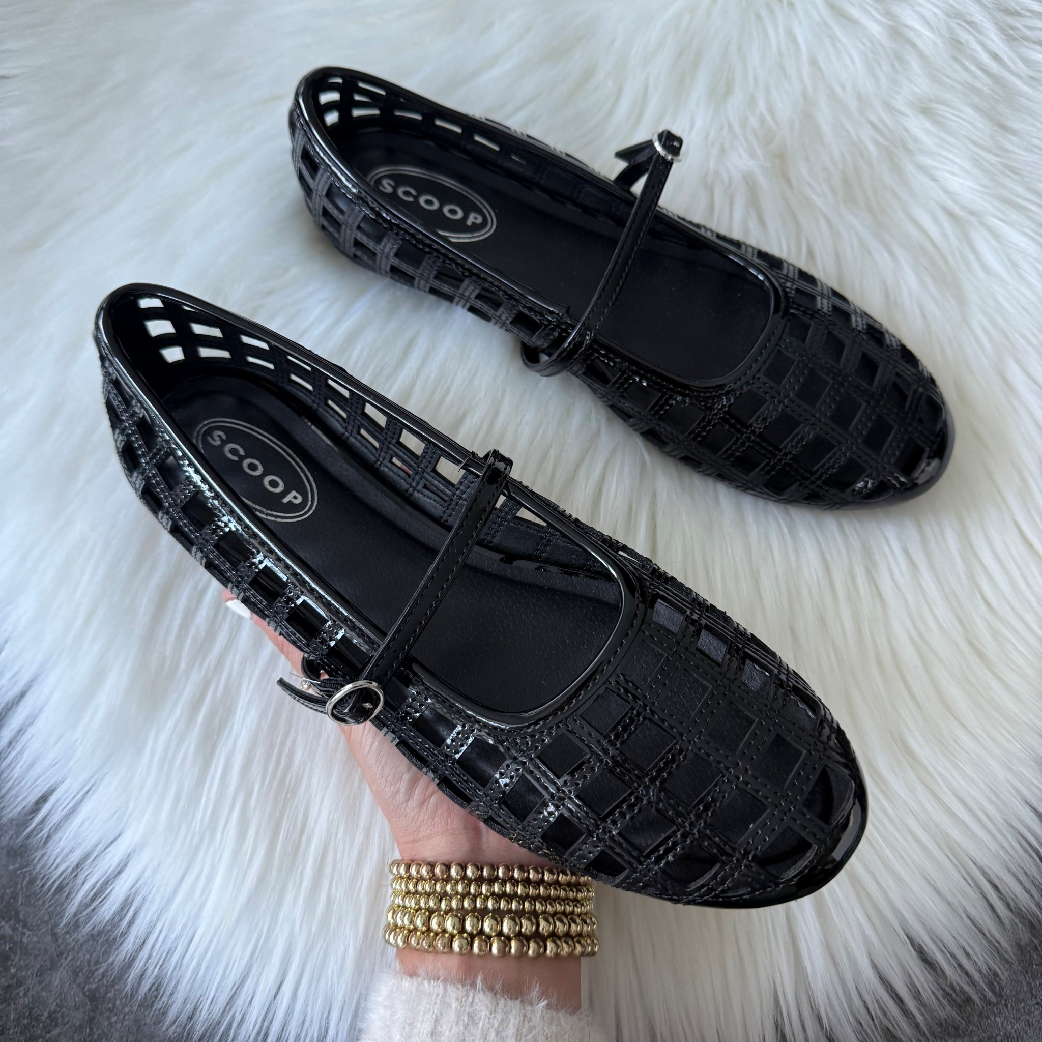 Scoop Women's Caged Mary Jane Flats comes in multiple colors and only $24