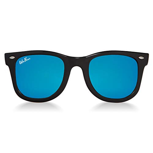 WeeFarers Polarized Children's Sunglasses - (Ages 4-6y, Black w/Ocean Blue) | Amazon (US)