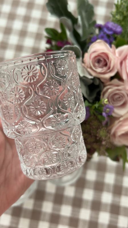 the most perfect drink glasses for summer! love the anthro vibe these give — but they’re amazon! under $30 for a full set of 4 

#LTKhome #LTKunder50 #LTKSeasonal