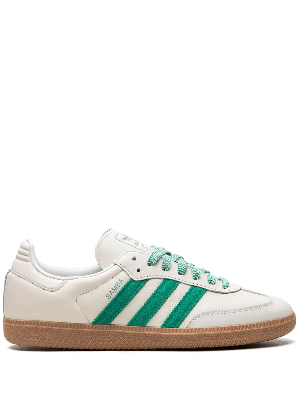 Adidas Samba OG "Off White/Court Green" Sneakers | White | FARFETCH | Farfetch Global