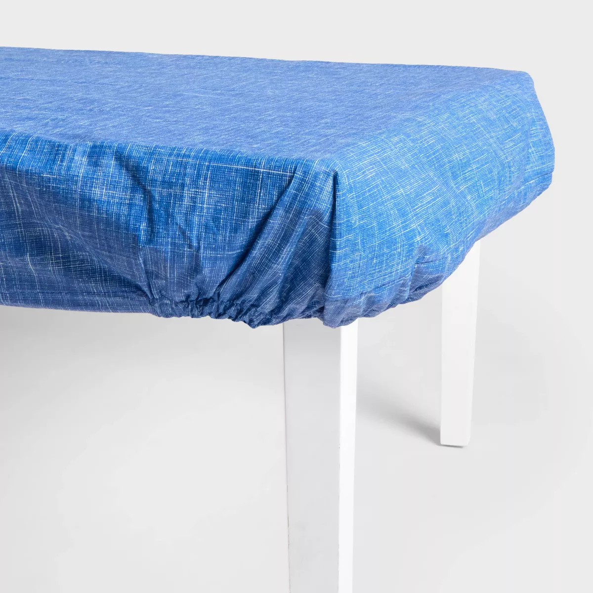72"x48" Fitted Tablecloth Chambray - Sun Squad™ | Target