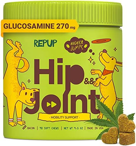 Repup Hip and Joint Supplement For Dogs | Cosequin Arthritis Treats For Small, Large and Senior D... | Amazon (US)