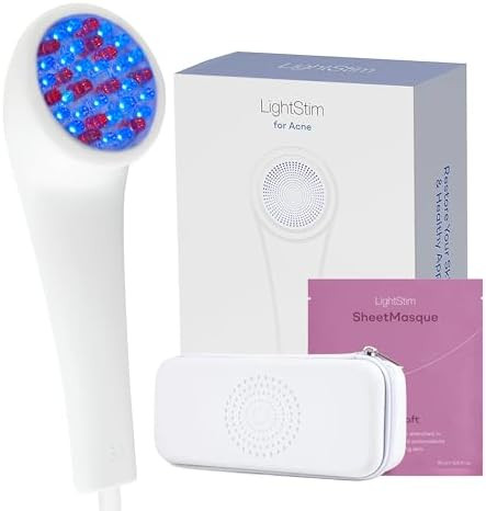 LightStim for Acne LED Red Light Therapy, FDA cleared for mild to moderate acne, reduce acne, cal... | Amazon (US)