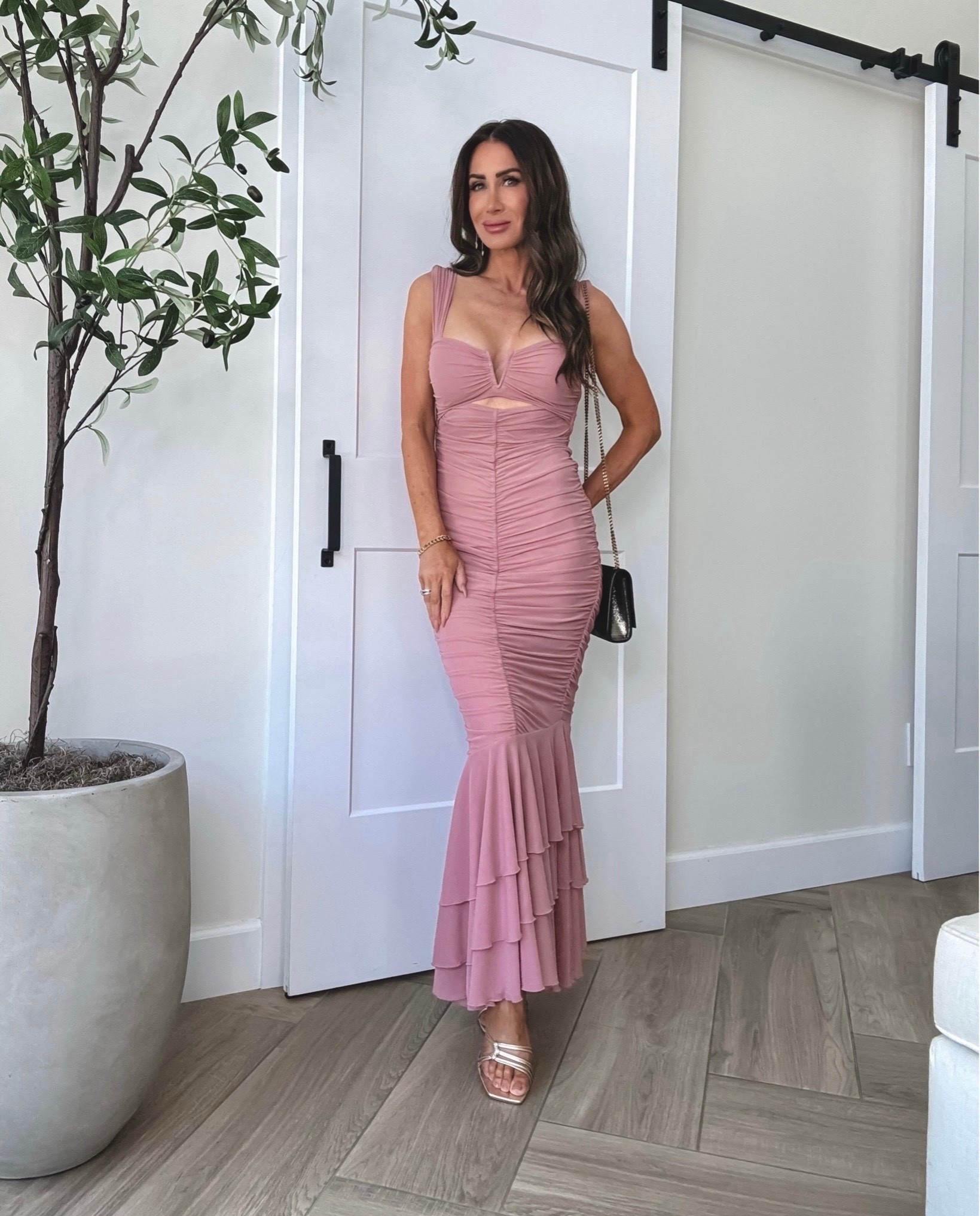 The fit of this dress is incredible! It is so well-made and just hugs the body beautifully and it comes in a variety of colors. The blush color is perfect round and I’m wearing a size extra small.
Size up half size in the (the in stock color platina is almost exact)

#LTKParties

#LTKWedding #LTKSeasonal #LTKSaleAlert