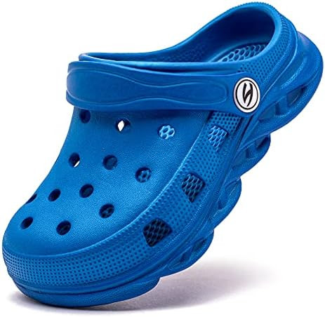 HOBIBEAR Boys and Girls Classic Graphic Garden Clogs Slip on Water Shoes(Toddler/Little Kids/Big ... | Amazon (US)