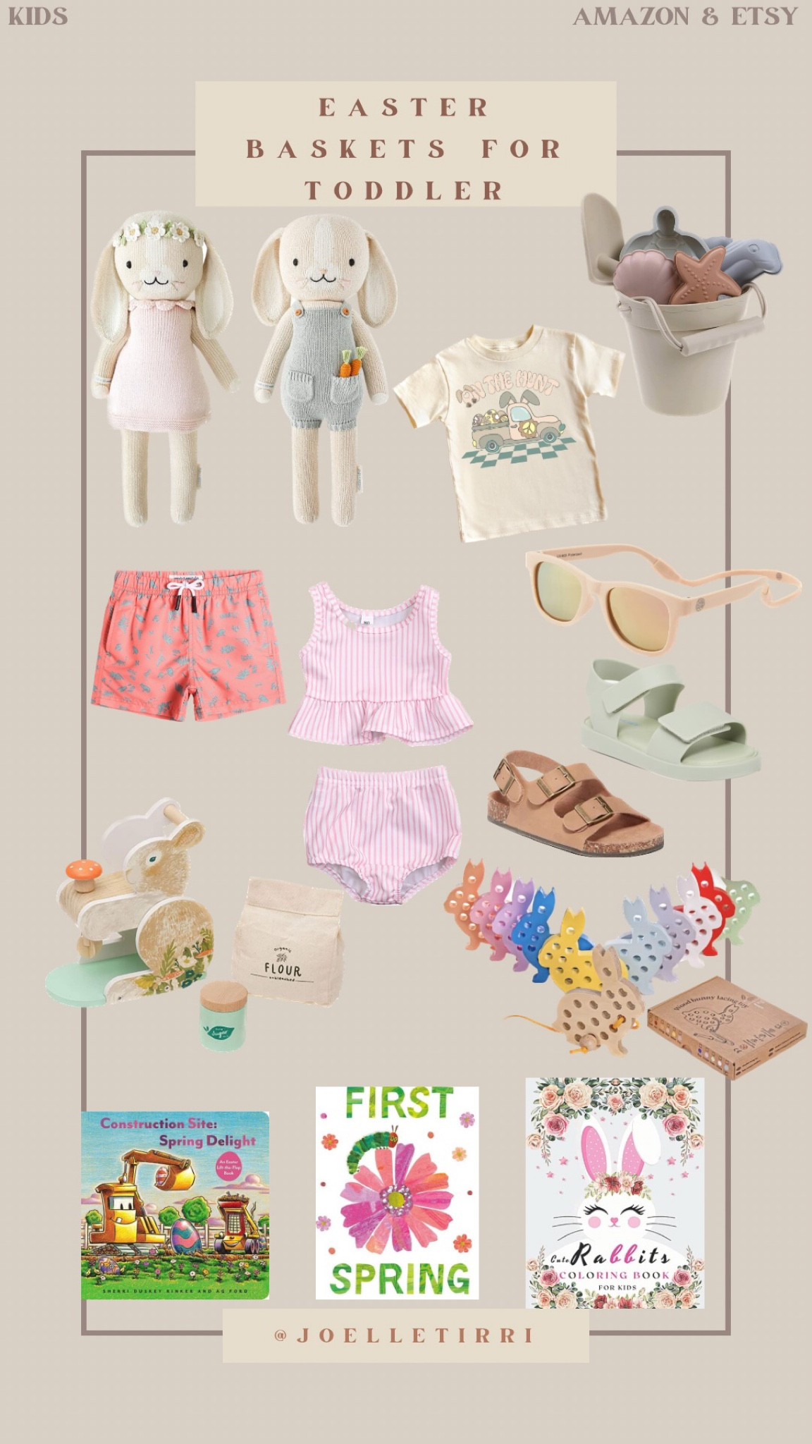 Easter basket ideas for toddlers, girls and boys. All from Amazon and Etsy.

#ltkkids #easter #spring #easterbasket #ltkseasonal #amazon #amazonkids #amazongifts #etsy #amazoneaster

#LTKGiftGuide #LTKbaby #LTKfamily