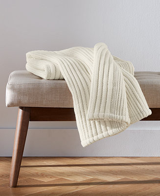 LAST ACT! Oake Cloud Channel Throw, 50" x 60", Exclusively at Macy’s - Macy's | Macy's
