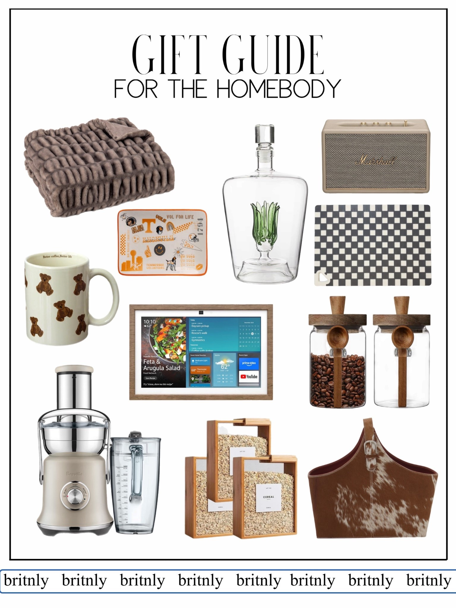 Gift guide for the homebody. Gift guide for home lovers. Home buys 

#LTKGiftGuide #LTKHome #LTKParties