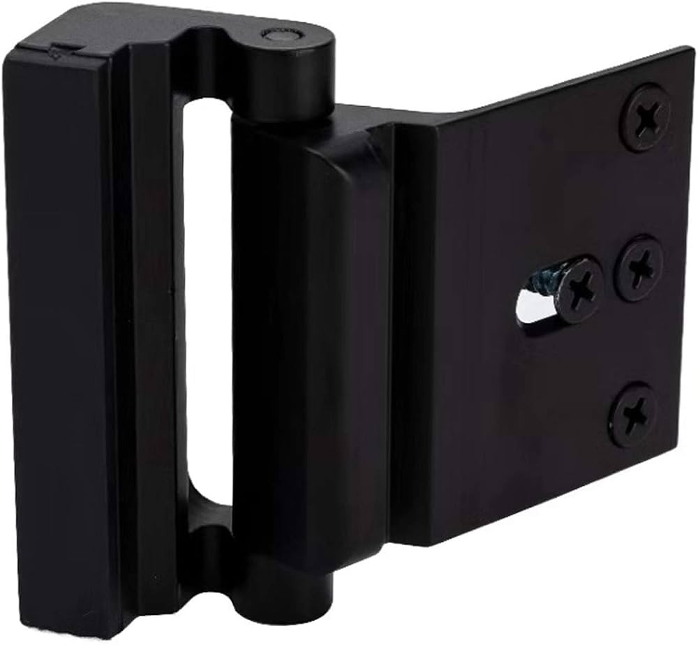 Door Reinforcement Lock with 4 Screws, Home Security Door Lock Stop for Toddler, Childproof Door ... | Amazon (US)