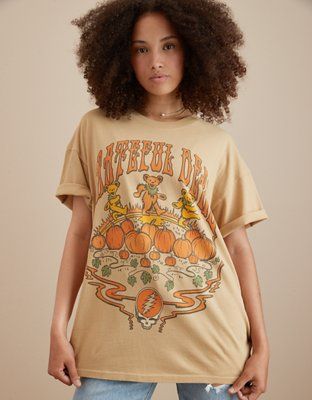 AE Oversized Grateful Dead Graphic Tee | American Eagle Outfitters (US & CA)