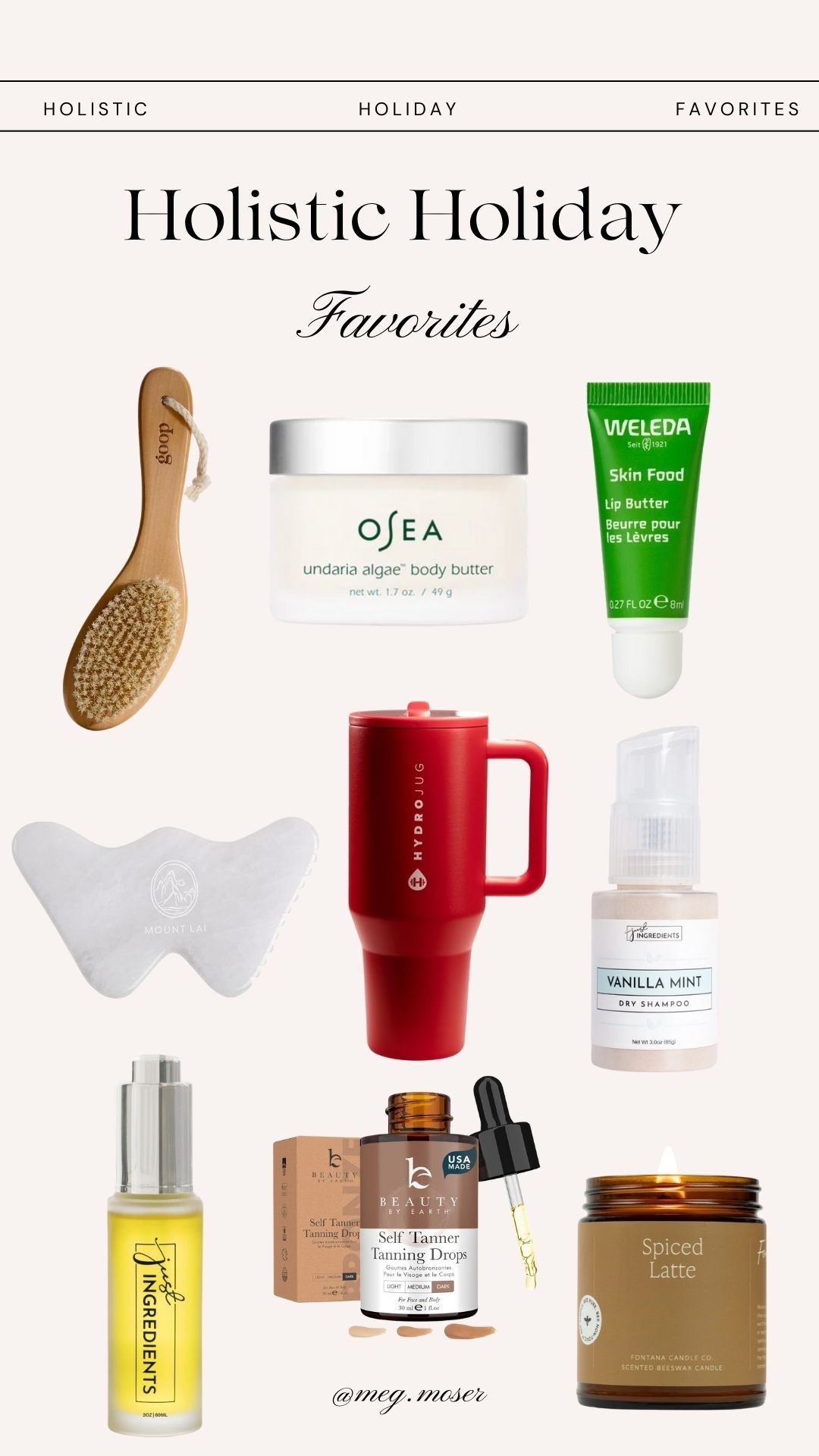 Holistic Holiday Favorites! 

Some of my favorite holistic/non-toxic products that I use daily! Use code organicmeg10 for 10% off all Just Ingredients products! 

#LTKFindsUnder50 #LTKGiftGuide #LTKselfcare