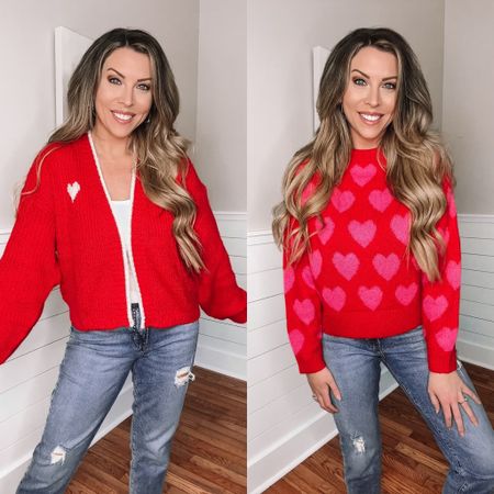These Old Navy Valentine’s Day sweaters are perfect to dress up for work, or down for the weekend. Wearing S in both. 

#LTKstyletip #LTKSeasonal #LTKfindsunder50