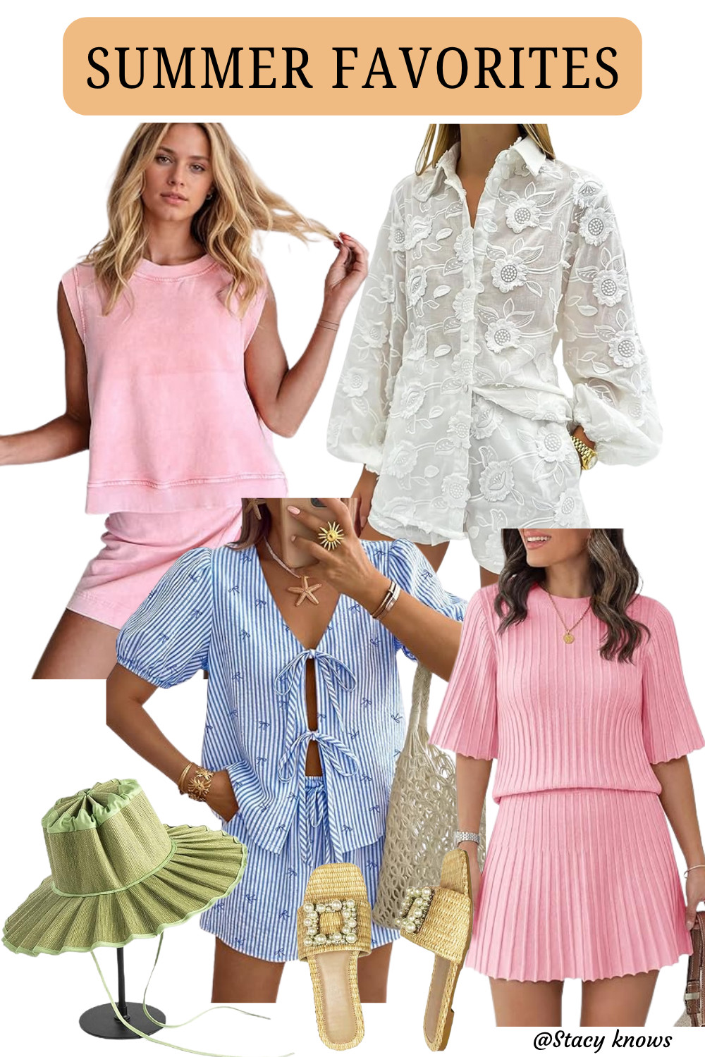 Whether you're heading to the beach or grabbing brunch, these summer essentials have you covered. These matching two-piece sets are the ultimate "get ready in five minutes" outfits, paired with effortless flat slides and a classic straw hat for that perfect sun-drenched aesthetic.
Practical, chic, and breathable for those rising temperatures!#SummerOutfits #LTKSummer #TwoPieceSet #SummerStyle #VacationOutfit #FlatSandals #StrawHat #SummerFinds #BeachDayStyle #EffortlessStyle #SummerEssentials #LTKUnder100 

 #LTKootd #LTKSeasonal #LTKTravel