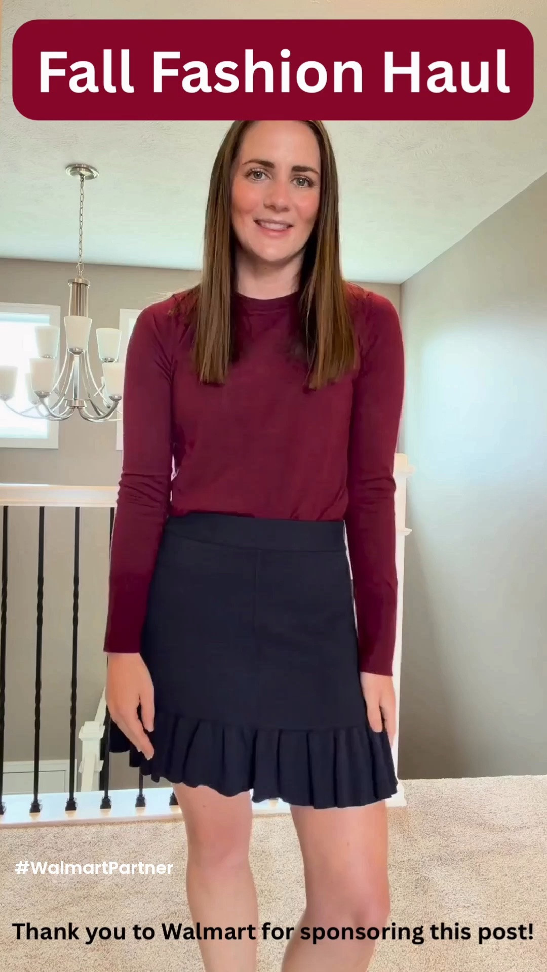 Thank you to Walmart for sponsoring this post! Sharing my fall fashion haul all purchased on Walmart! Whether you need business casual workwear, fun trendy pieces or some new basics they’ve got you covered. I found new skirts for fall, a burgundy sweater, blue jeans, and a cool camo jacket (among other things). I’m so excited to wear these this fall. Be sure to check out Walmart for your fall outfits. So many good options! Linked everything you see in this video here. #WalmartPartner @Walmart

#LTKootd #LTKWorkwear #LTKmomlife
