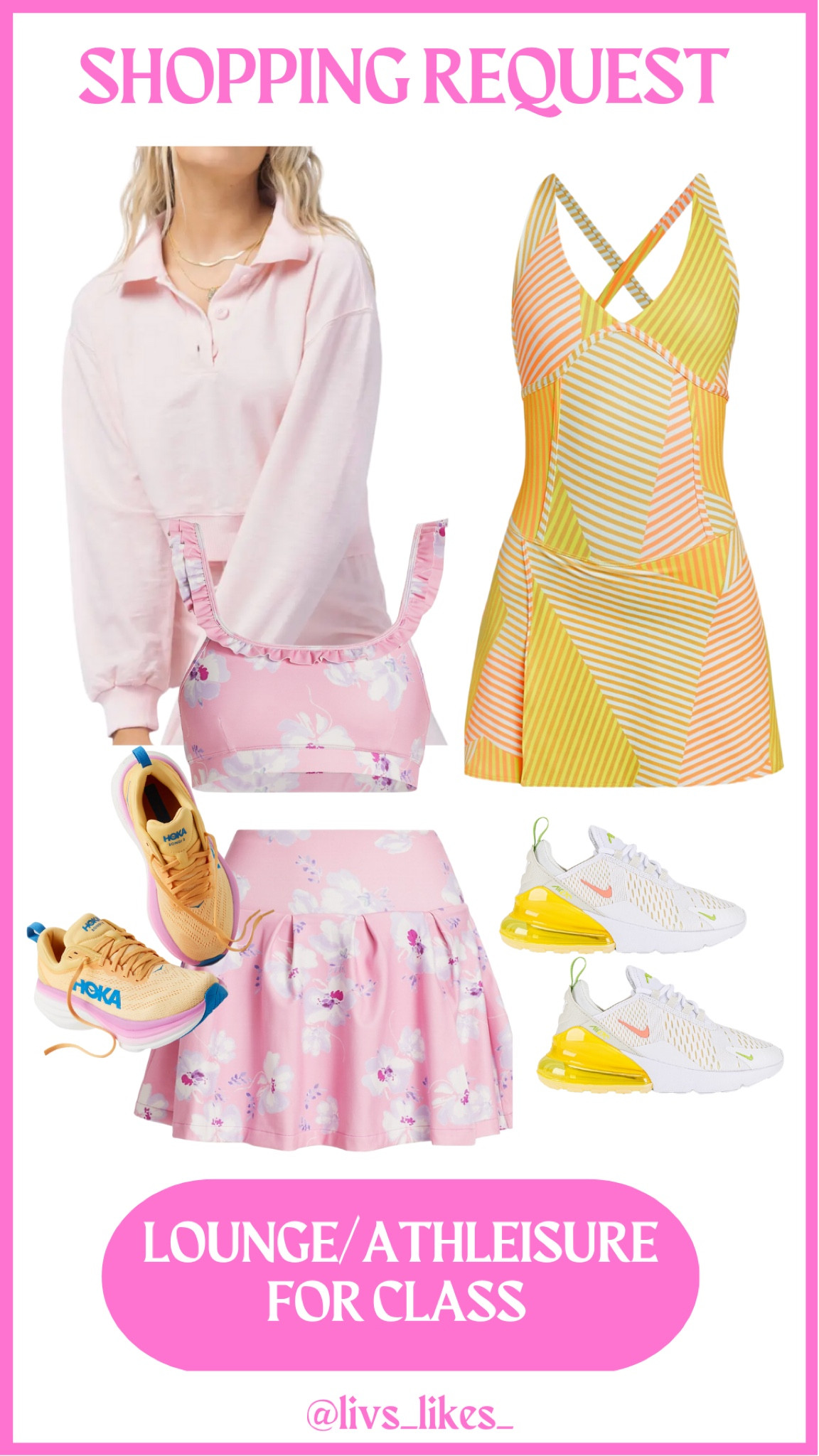 Shopping request - Lounge and Athleisure for class! #loungewear #comfy #athleisure #workout #gym #hoka #ltkme

Follow my shop @livs_likes_ on the @shop.LTK app to shop this post and get my exclusive app-only content!

#liketkit #LTKFind #LTKstyletip #LTKfit
@shop.ltk
https://liketk.it/44x13