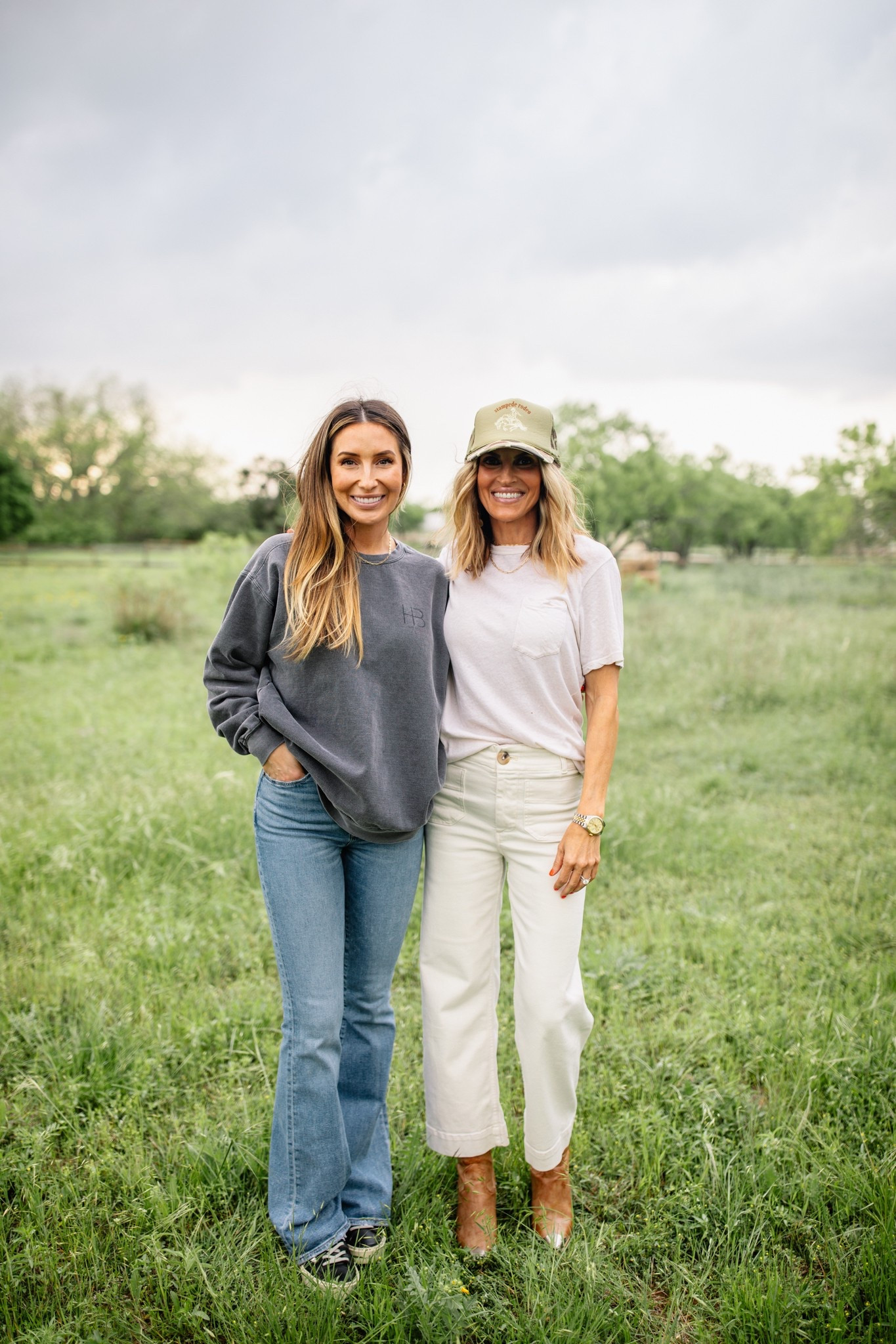 flared high rise denim 