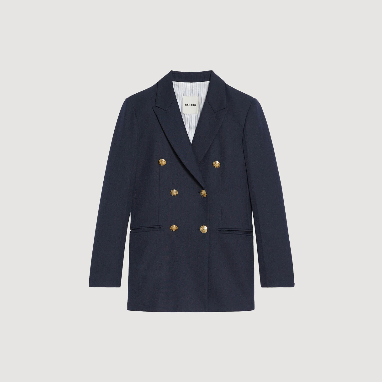 Double-breasted suit jacket | Sandro US | Sandro-Paris US