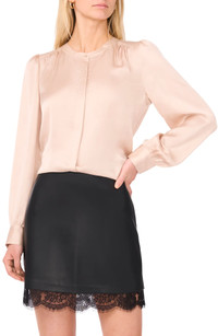 Click for more info about Satin Button-Up Shirt