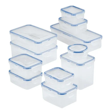 Lock & Lock 22-Piece set Easy Essentials Food Storage Container Set | Walmart (US)