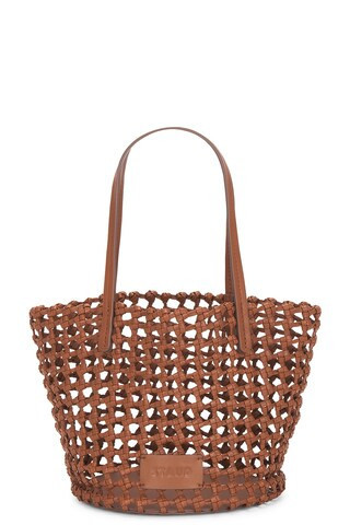 Staud Caro Bucket Bag in Brown | FWRD 