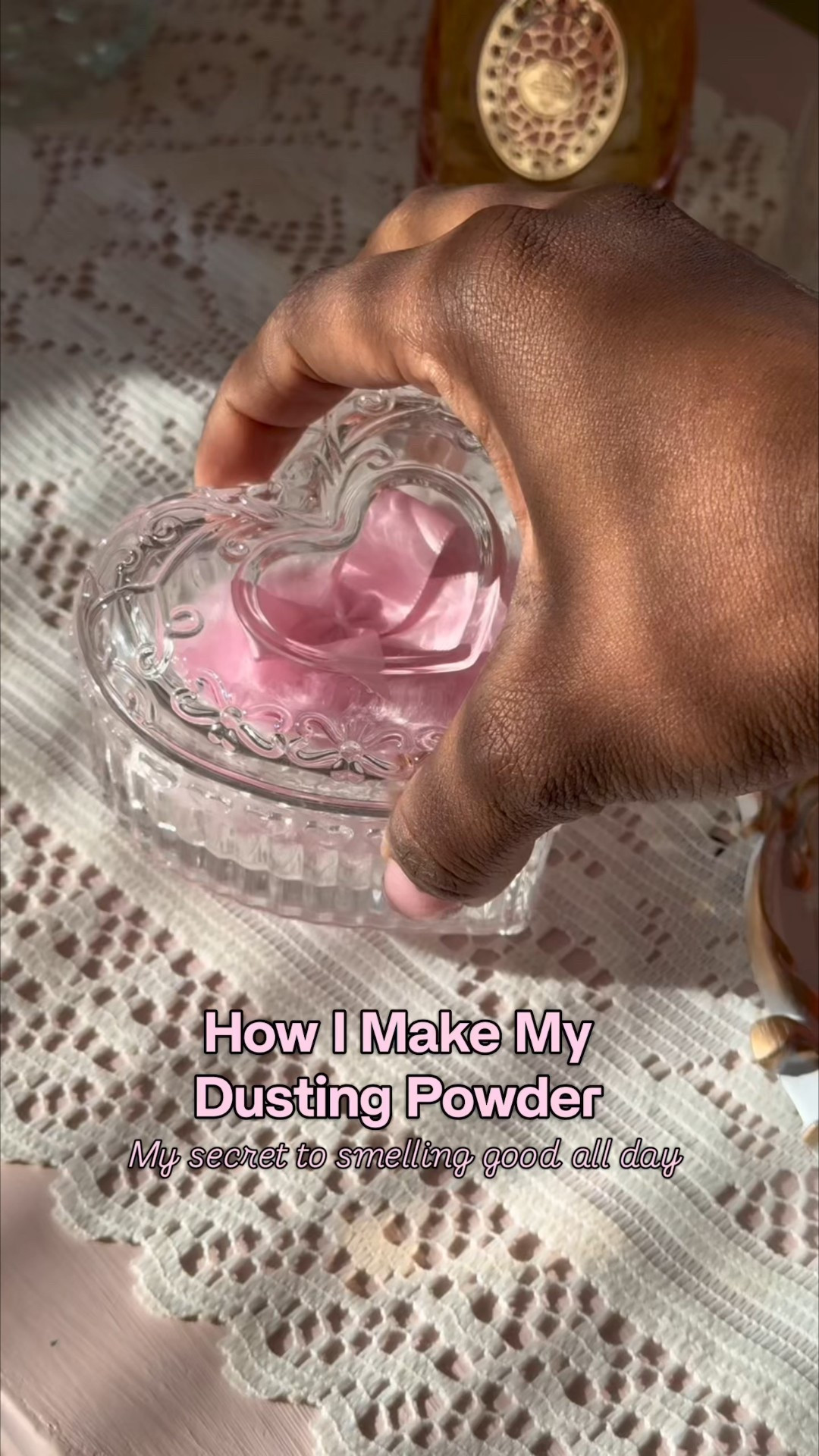 DIY Dusting powder 💕