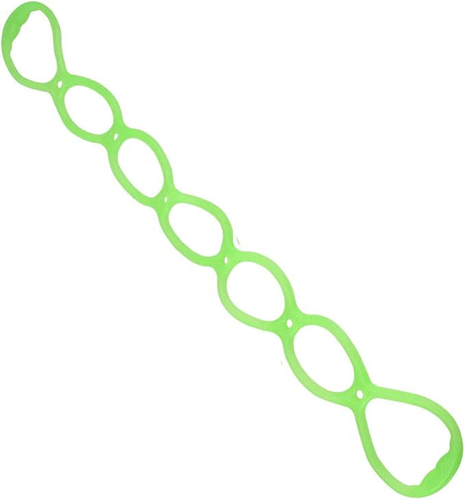 calliven Portable 7 Ring Stretch and Resistance Exercise Band, Back, Foot, Leg, Hand Stretcher, A... | Amazon (US)
