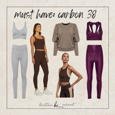 NEW must have items from Carbon38! Use code KRISTINAEARNEST at checkout for a discount!

#LTKFind #LTKfit