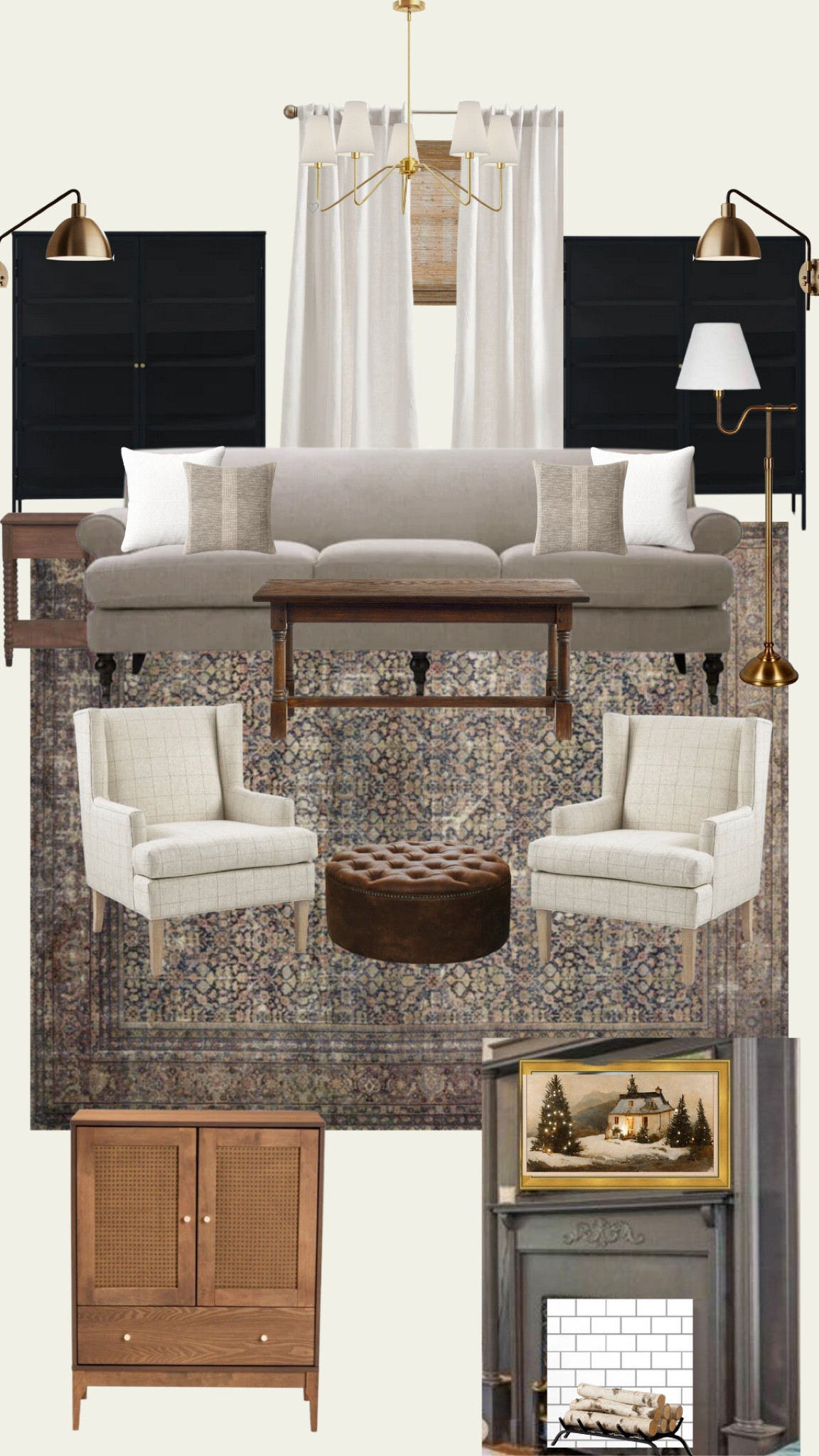 Styled living room in Victorian farmhouse part 2! 



#LTKhome