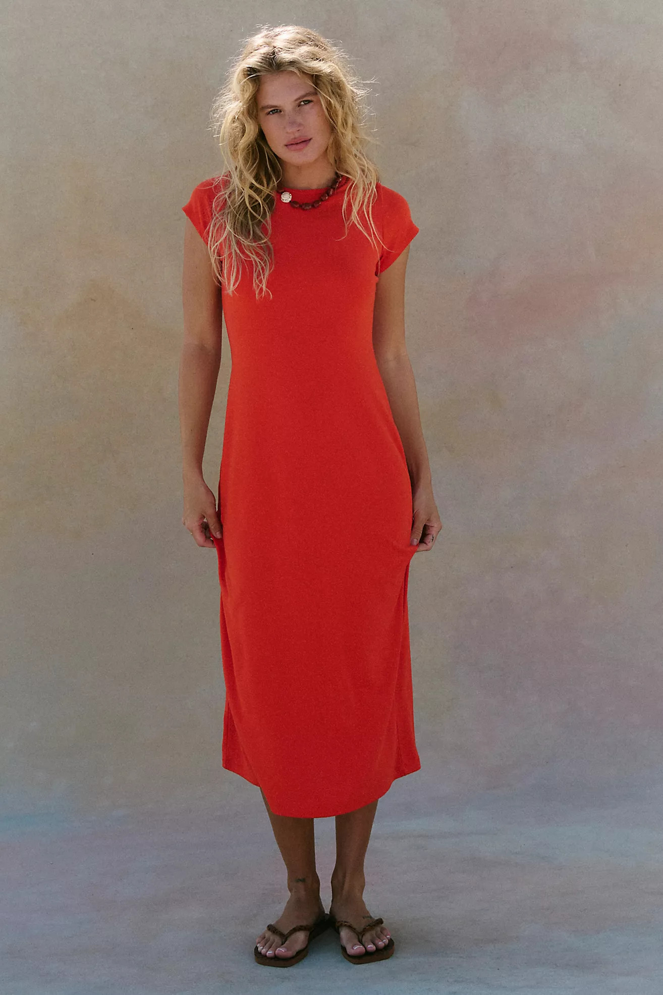 Good Feels Slim Midi Dress | Free People (Global - UK&FR Excluded)