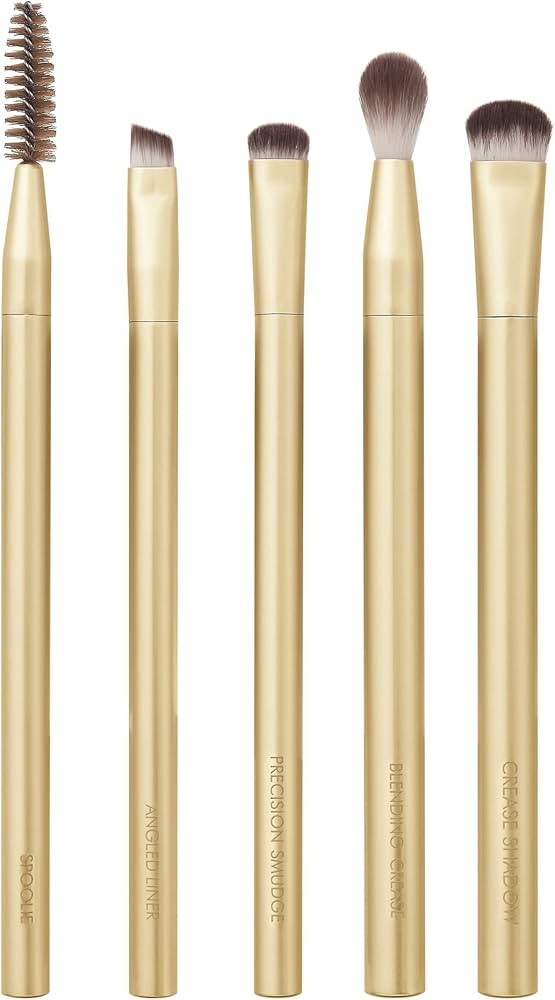 EcoTools Precious Metals Brightening Eye Set, Eye Brush Kit, Precision Makeup Brushes For Eyeshad... | Amazon (US)