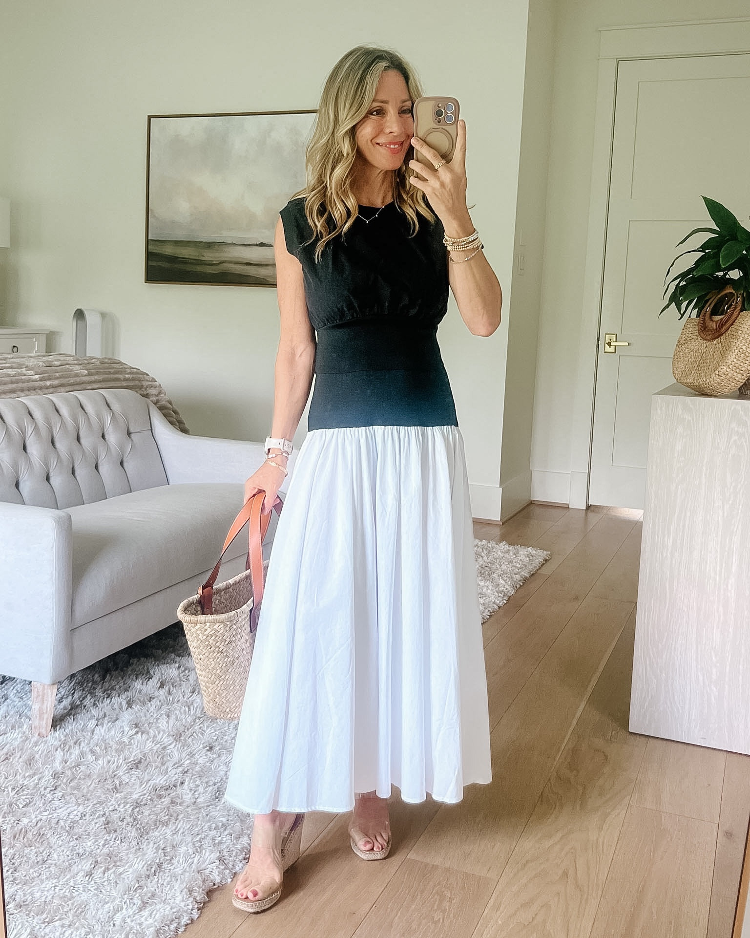 Anthro top and maxi skirt I paired together to look like a dress 

Top Fit: I’m wearing an XS

Skirt Fit: I’m wearing an XS

#LTKgrwm #LTKPetite #LTKOver40