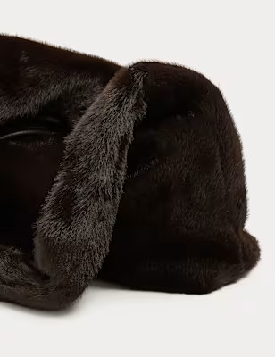 Faux Fur Shoulder Bag | Marks and Spencer US