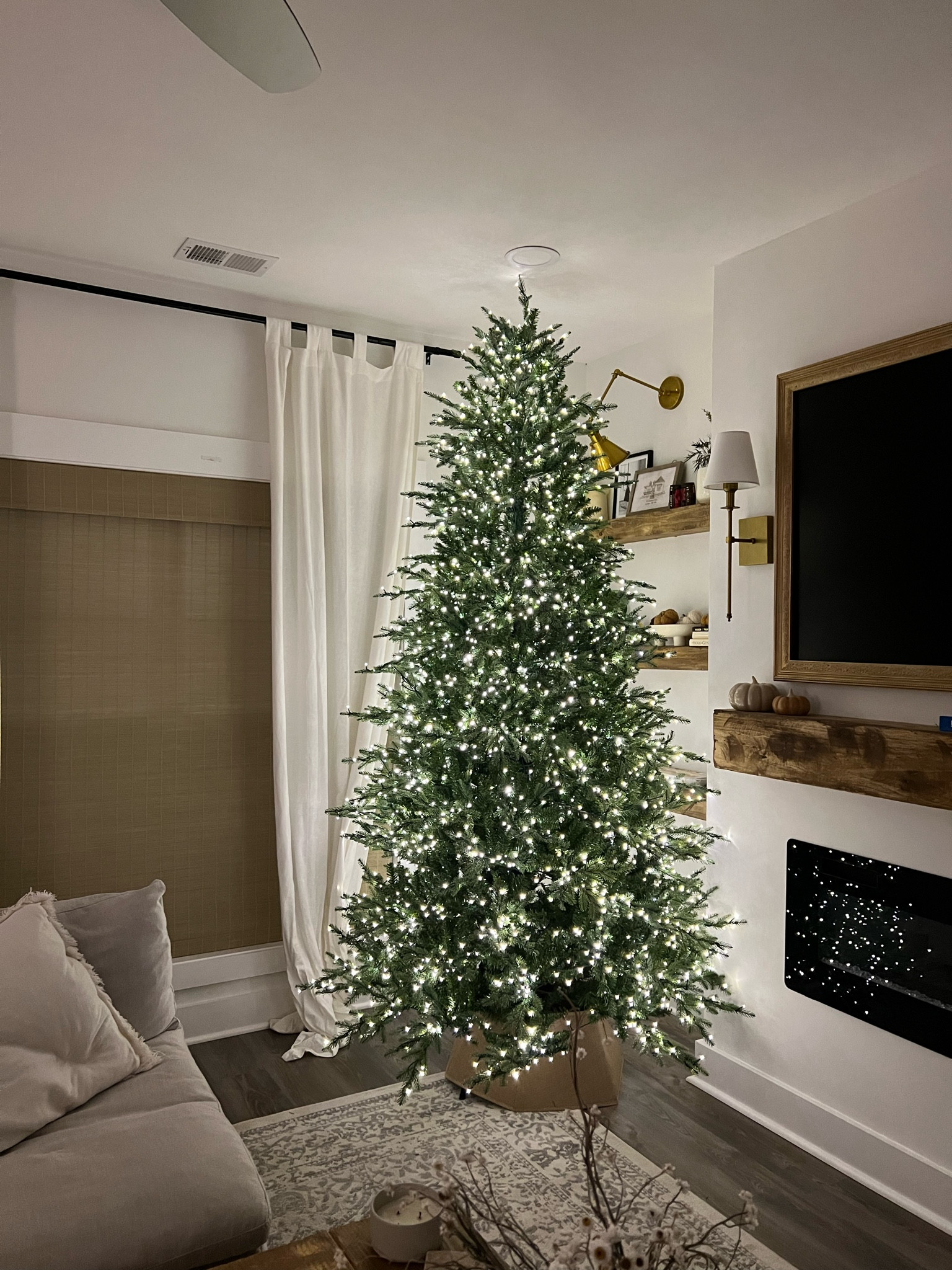 My tree is the 9ft & it’s gorgeous ! It comes with 3600 lights that have 10 different settings on a remote control! The Grand Duchess one sold out super quickly so I linked a very similar tree that the lady at homedepot said it’s super similar !! 

I linked the LED Jackson Noble that is fully instock! 

#christmas #homedepotchristmastree #grandduchess

#LTKHolidaySale #LTKHoliday #LTKSeasonal