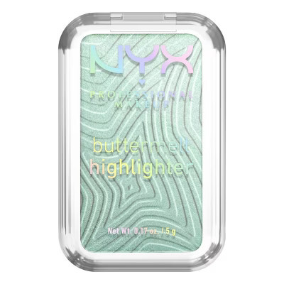 NYX Professional Makeup Buttermelt Powder Highlighter - 20 Butta Mint - 0.17 oz | Target