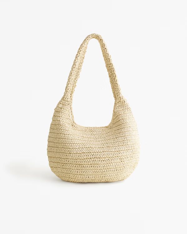 Slouch Straw Bag | Abercrombie & Fitch (UK)
