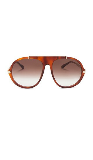 Chloe Aly Sunglasses in Brown. | Revolve Clothing (Global)