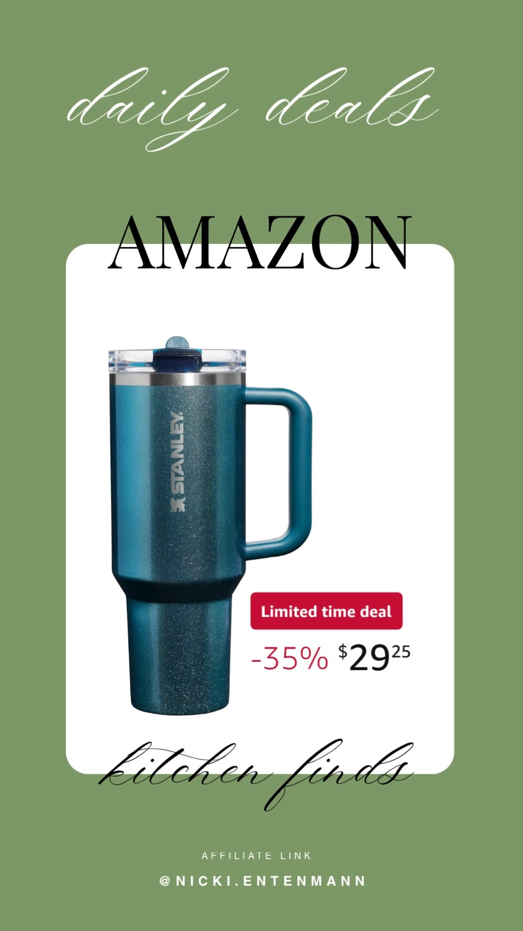 This STANLEY Quencher ProTour Flip Straw Tumbler with leakproof lid brings cheerful hydration and effortless style to everyday adventures with durable flair. #StanleyTumbler #QuencherProTour #FlipStraw #LeakproofLid #HydrationGoals #DrinkwareEssentials #LifestyleGear #DailyUse #TrendyAccessories #ActiveLife 🥤✨🌟
 

 #LTKHome #LTKSaleAlert #LTKTravel