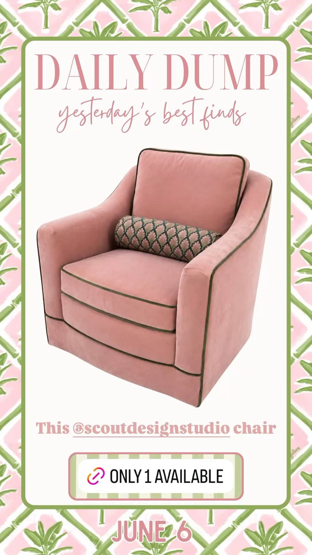 This @scoutdesignstudio chair