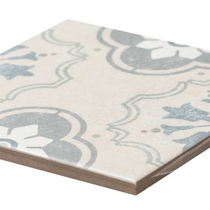 Oheka 6" x 6" Porcelain Patterned Wall & Floor Tile | Wayfair North America