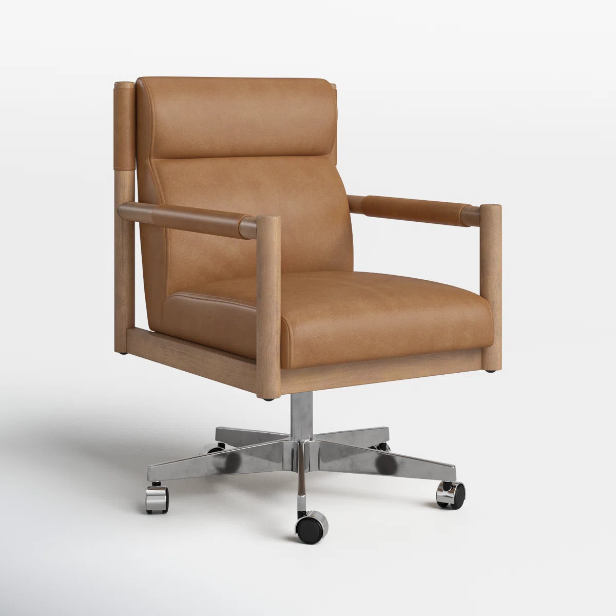 Finn Genuine Leather Conference Chair | Wayfair North America