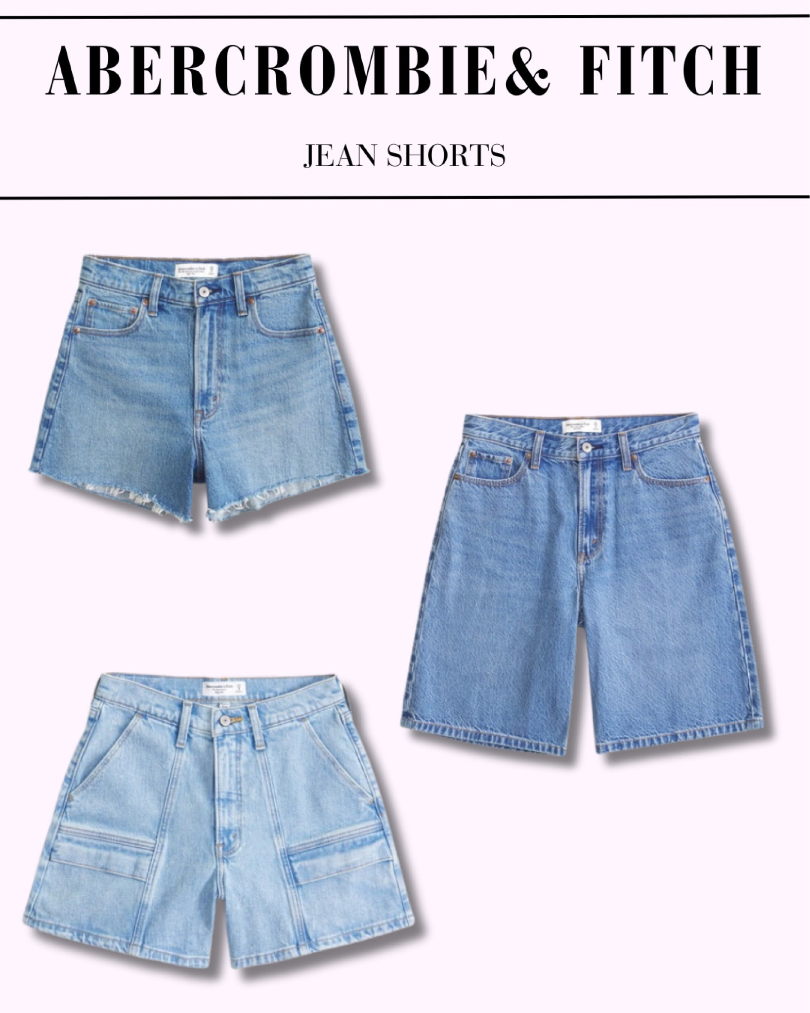 A&F Jean Shorts

#LTKSeasonal #LTKGiftGuide #LTKstyletip