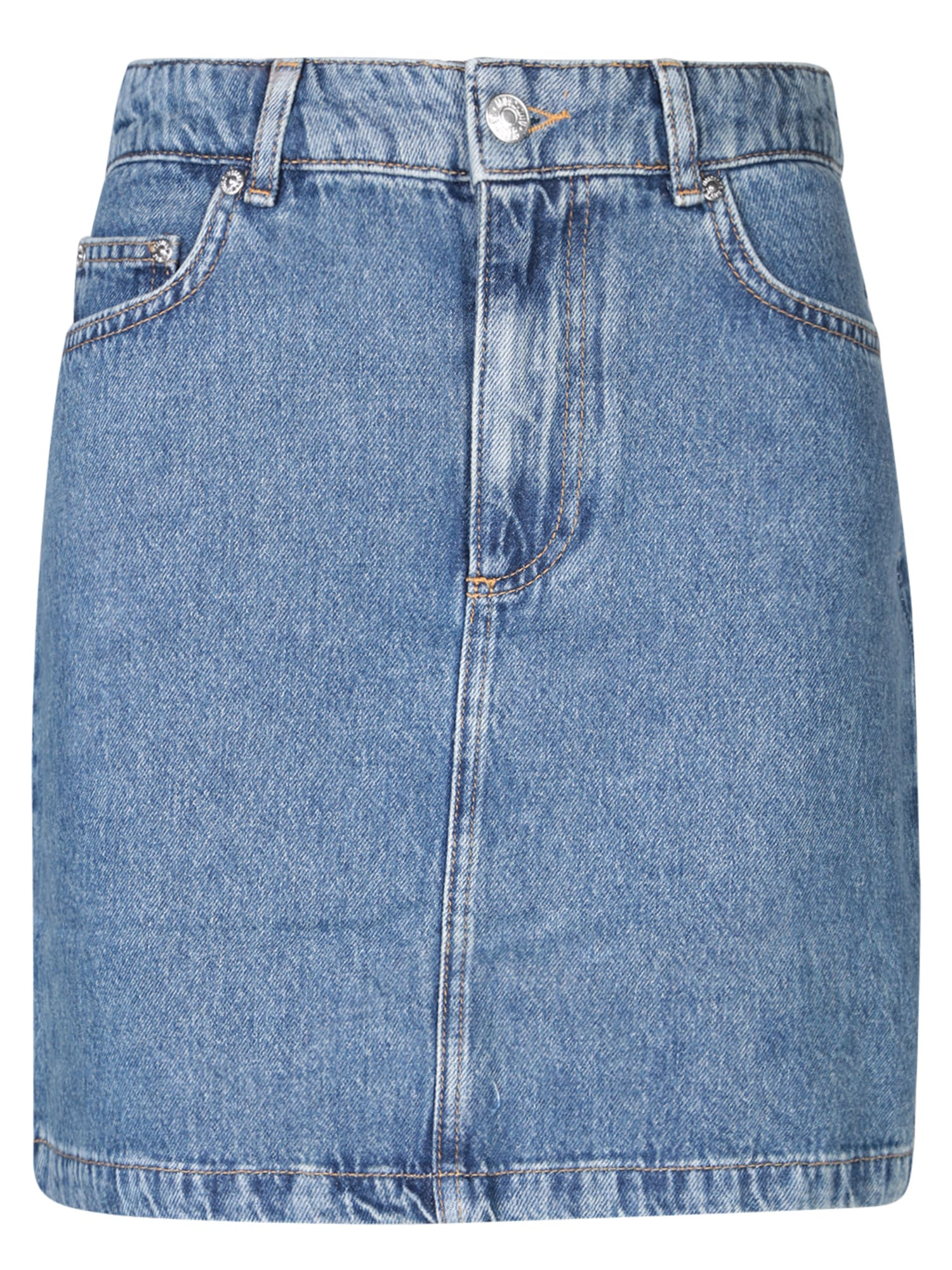Moschino Blue Denim Mini Skirt | Italist.com US