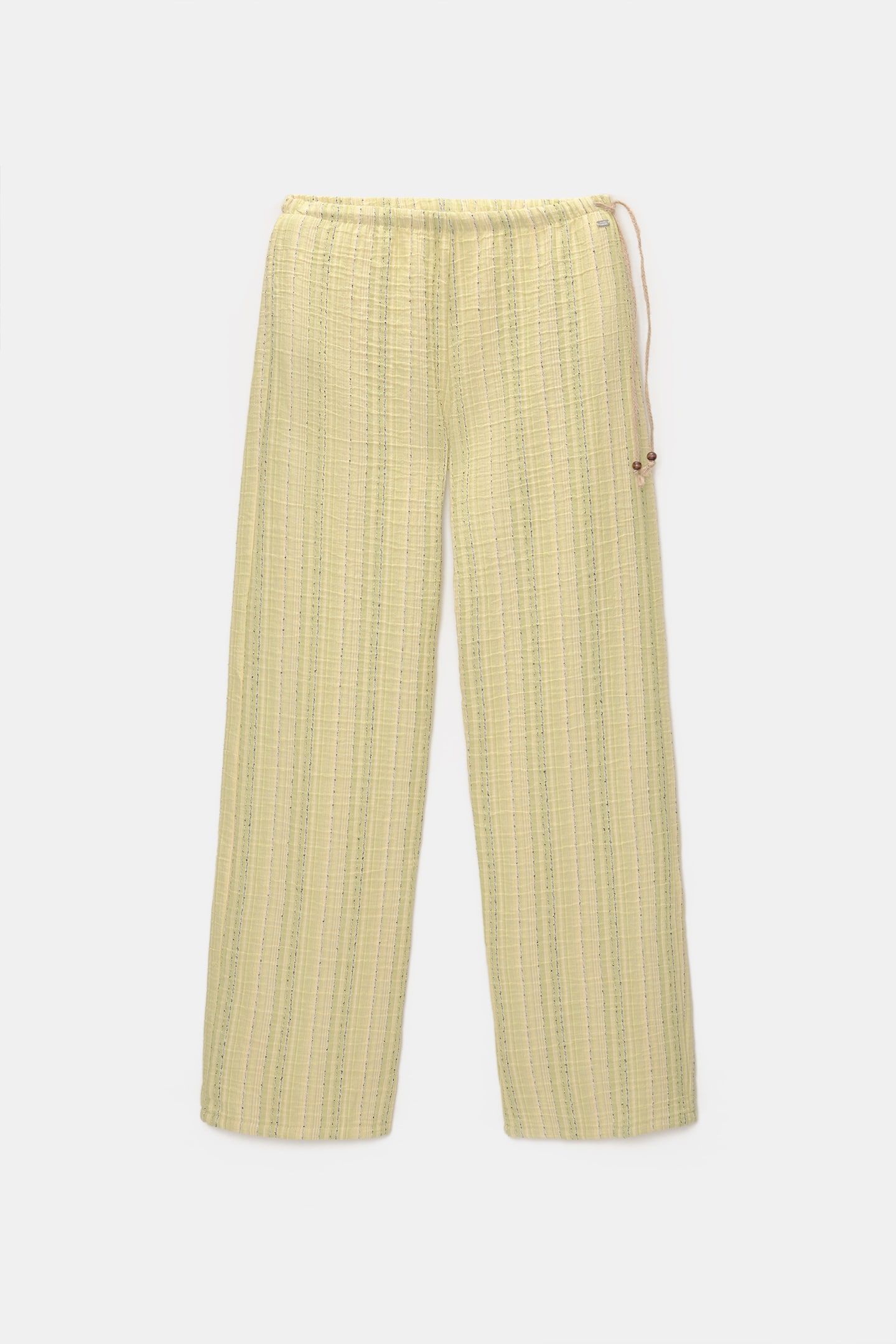 Striped rustic flowing trousers | PULL and BEAR UK