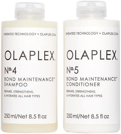 Olaplex No.5 Bond Maintenance Conditioner, 8.5 Fl Oz with Olaplex No.4 Bond Maintenance Shampoo, ... | Amazon (US)