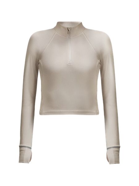 It's Rulu Ribbed Cropped Half Zip | Lululemon (US)