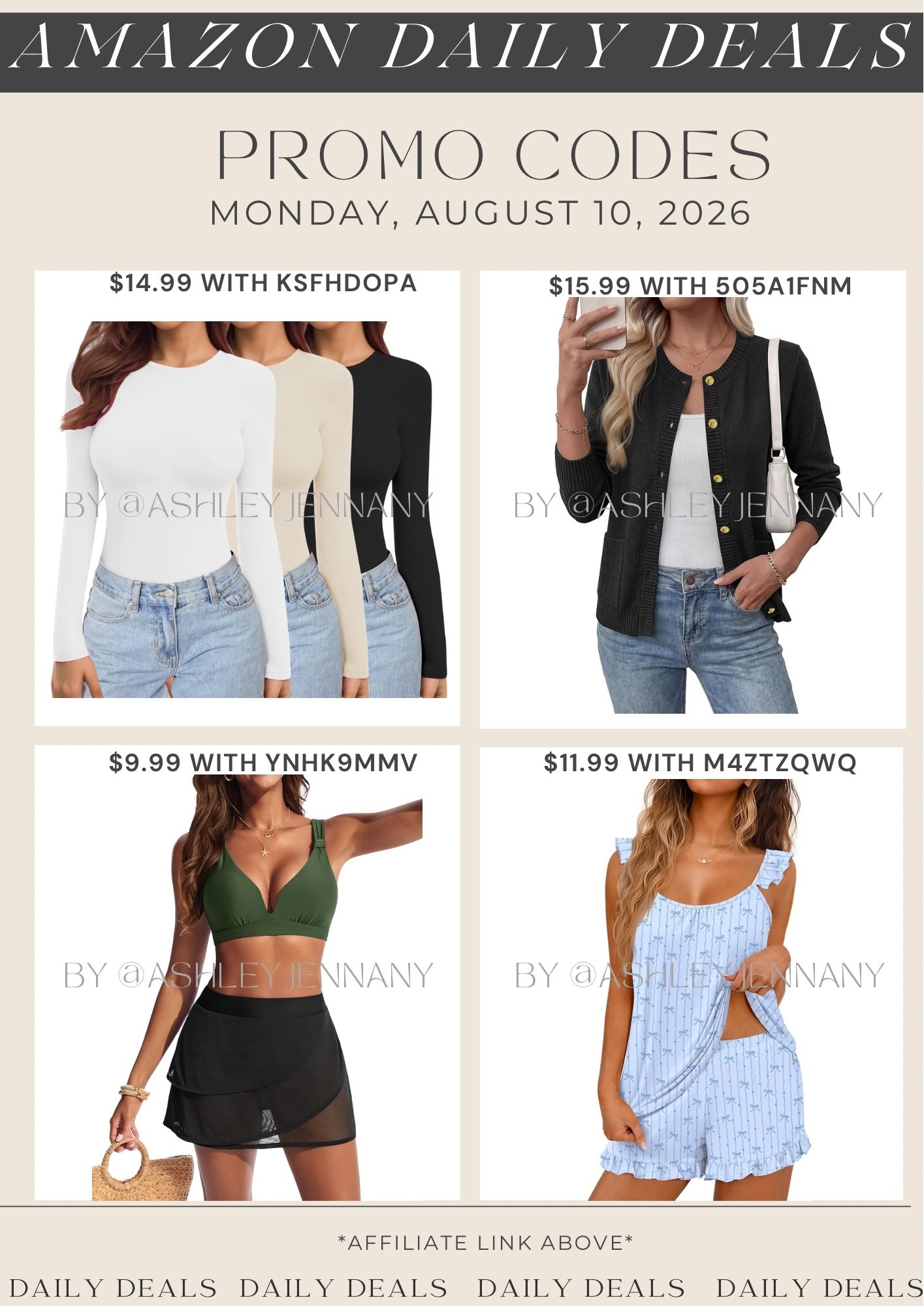 Amazon deals

#LTKSaleAlert #LTKMidsize #LTKSeasonal