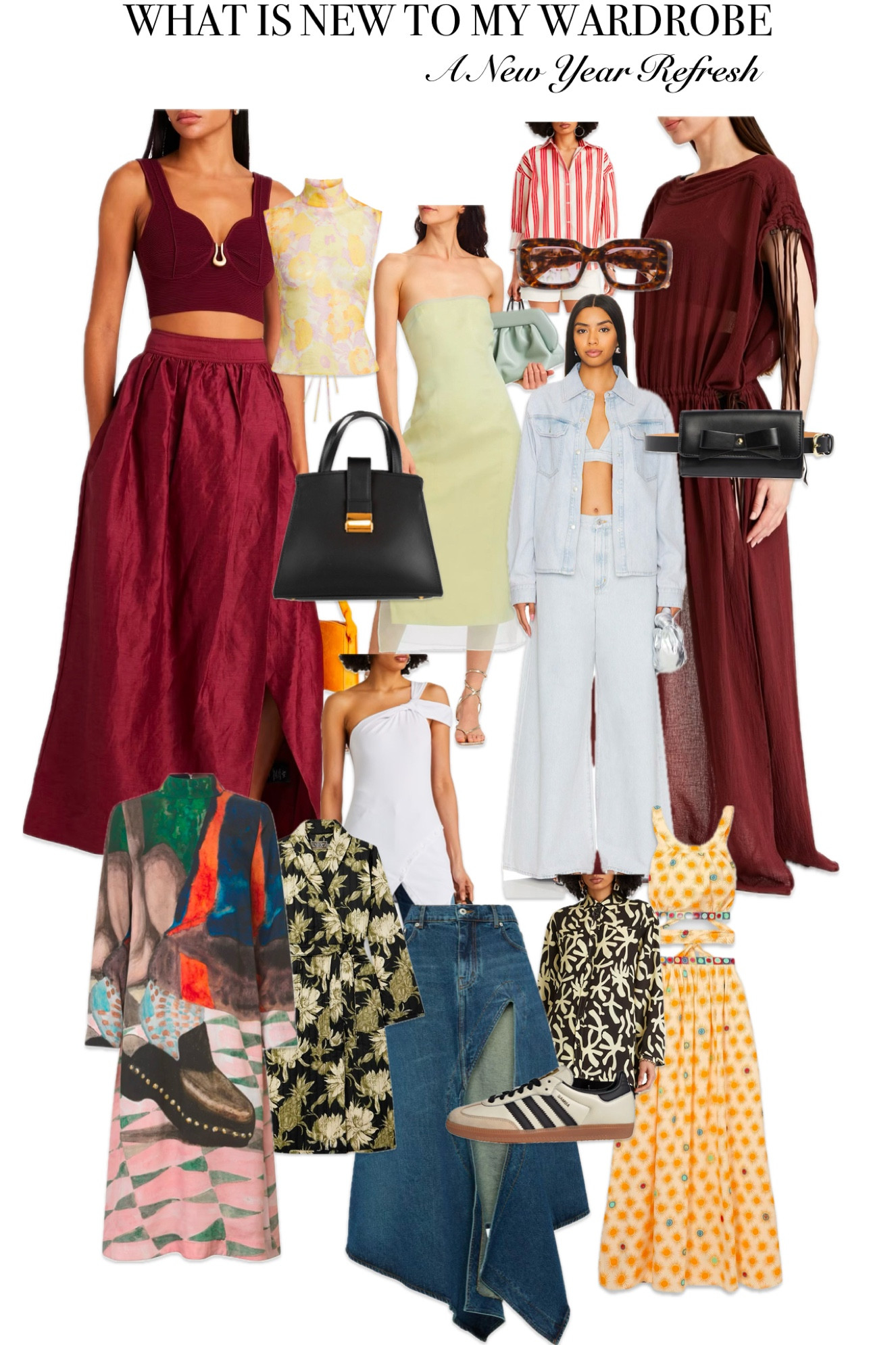 Looking to start the New Year with a wardrobe refresh and do not know where to start? Here are a few items I’ve added to my wardrobe to prepare for spring/summer.  #LTKWardrobe #WardrobeRefresh 