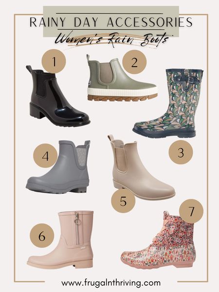 It’s rainy season 🌧 gear up with these adorable rain boots!!

#womensfashion #shoestyle #shoecrush #rainboots

#LTKSeasonal #LTKshoecrush #LTKstyletip