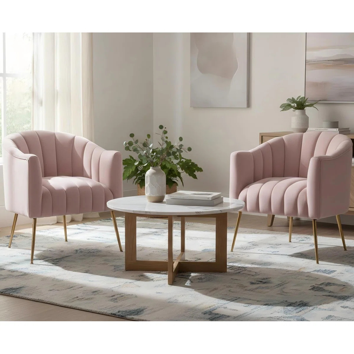 Murrow Velvet Accent Chair | Wayfair North America